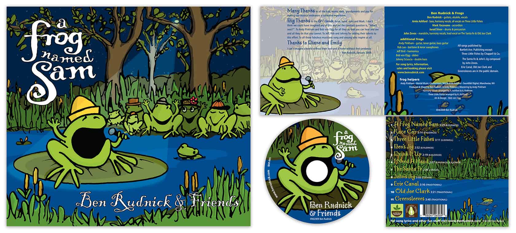 A Frog named Sam CD