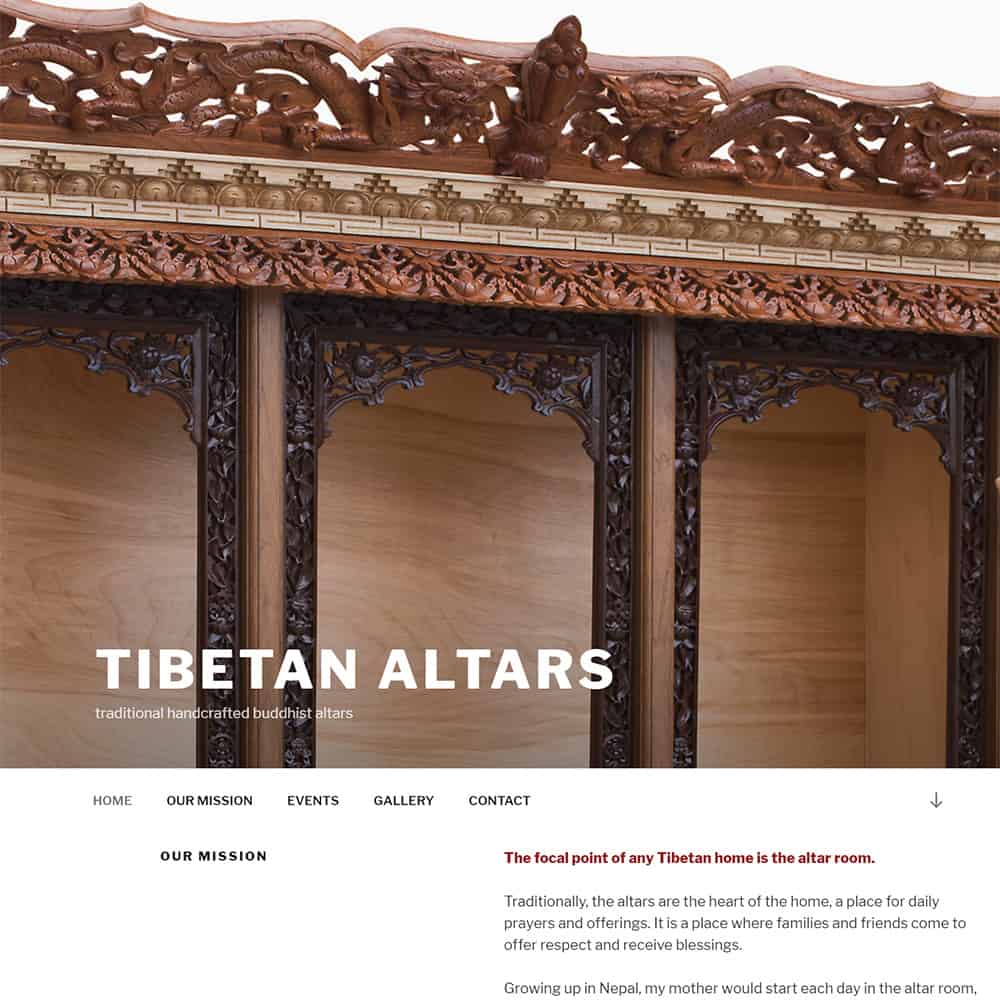 Tibetan Altars