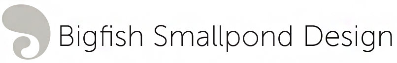 Bigfish Smallpond Design Logo